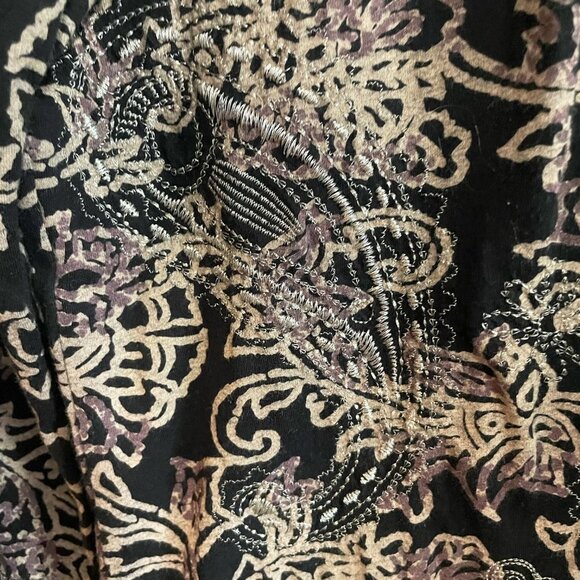 Rebecca Malone embroidered Top Medium - Picture 4 of 6